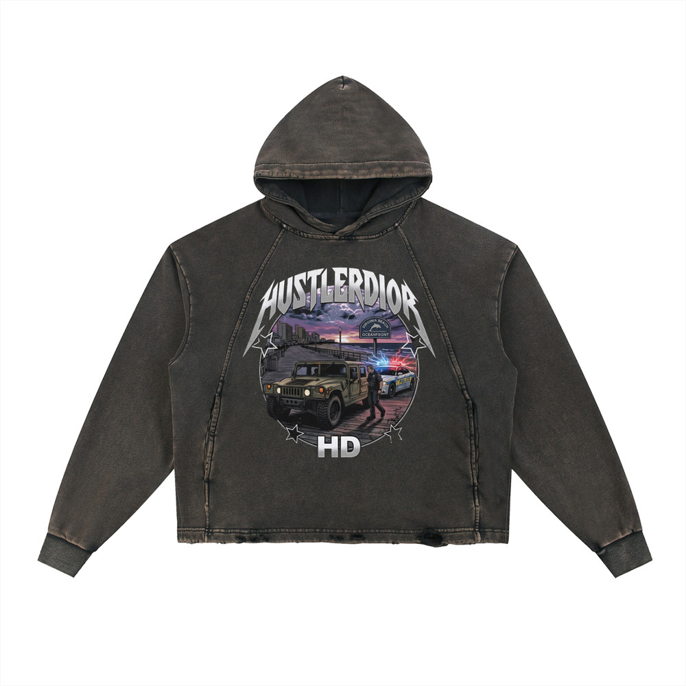 Crown & Concrete Monarch Utility Jacket Hoodie
