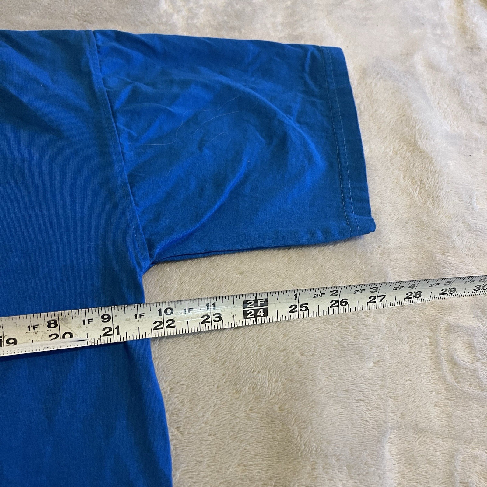 Indonesia Shirt Men XL Blue Streetwear Lightweight Workout Crew Neck Casual Tee gallery
