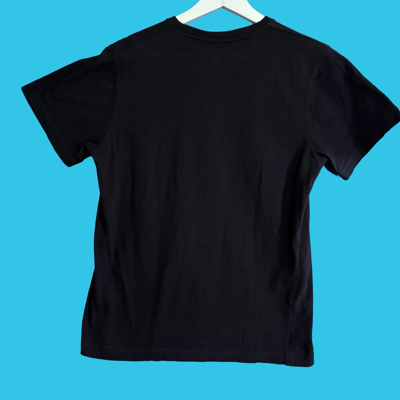 Toxic Hazard Y2K Cyber Skull Mall Goth Tee Black Men's Glitch ASCII Op Art- L gallery
