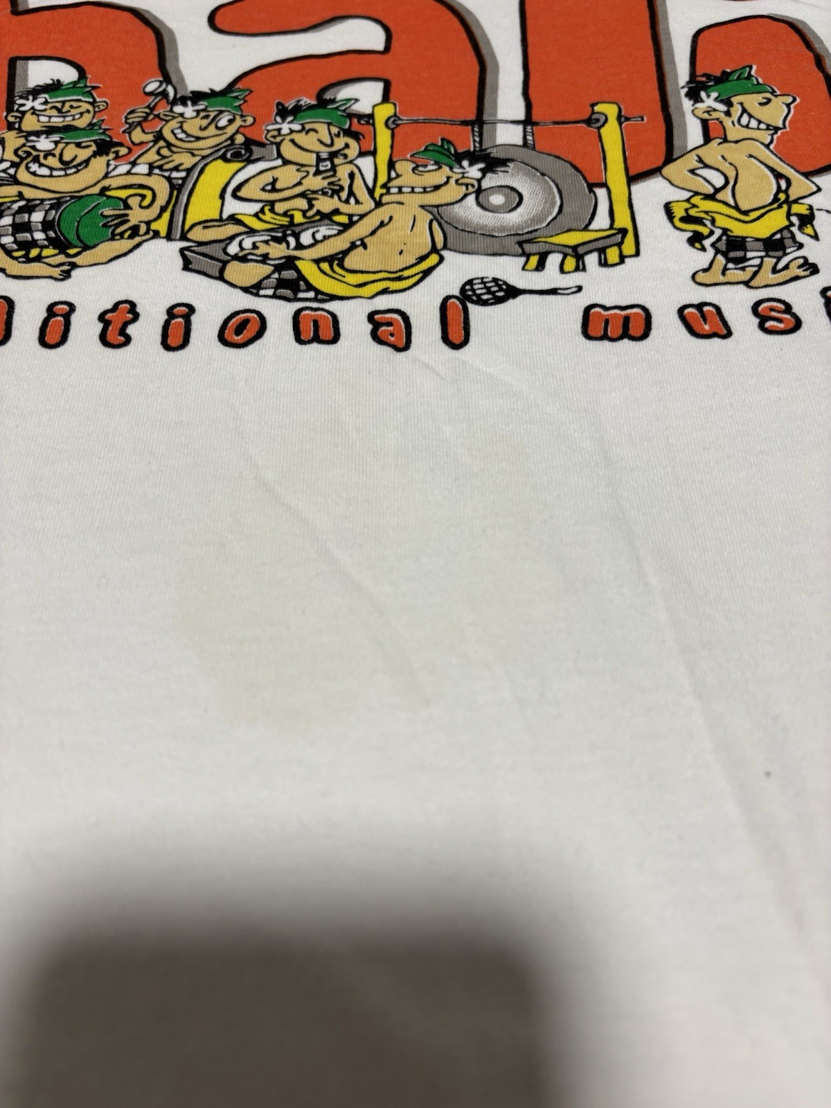 Vintage Bali Traditional Music Souvenir T-Shirt Size L Indonesia Travel Vacation gallery