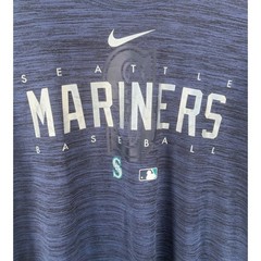 Nike Seattle Mariners MLB Authentic Collection Dri-FIT T-Shirt Mens XXL Blue New