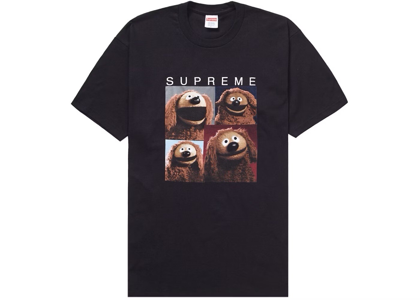 Supreme Rowlf Tee • Black • XXL • SS24 • New Sealed gallery