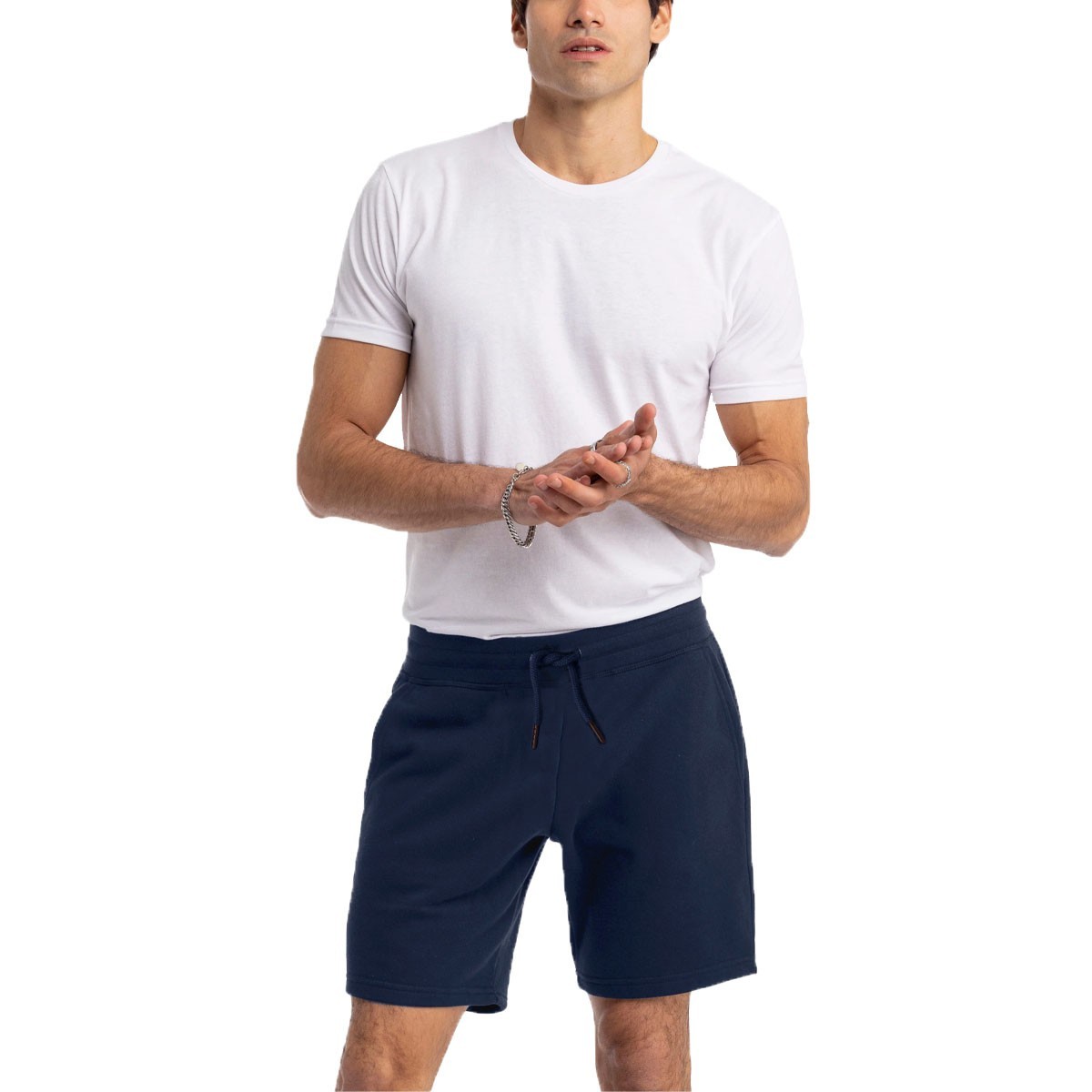 Men's 2 Piece T-Shirt & Shorts Set Gym Outfit Tracksuit Summer Short Sleeve New gallery