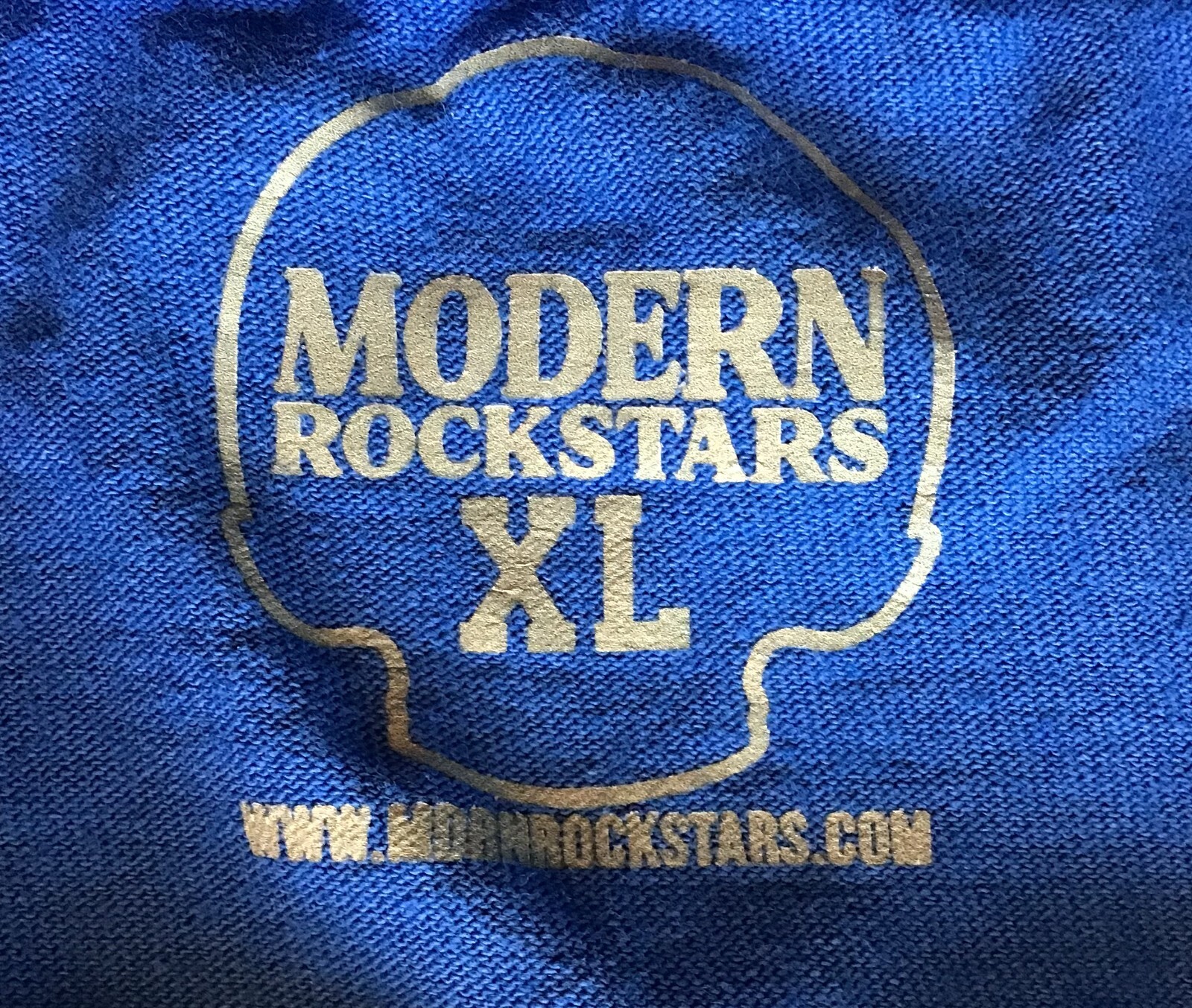 Modern Rockstars Holy Smoke T-Shirt, Blue, Size XL gallery