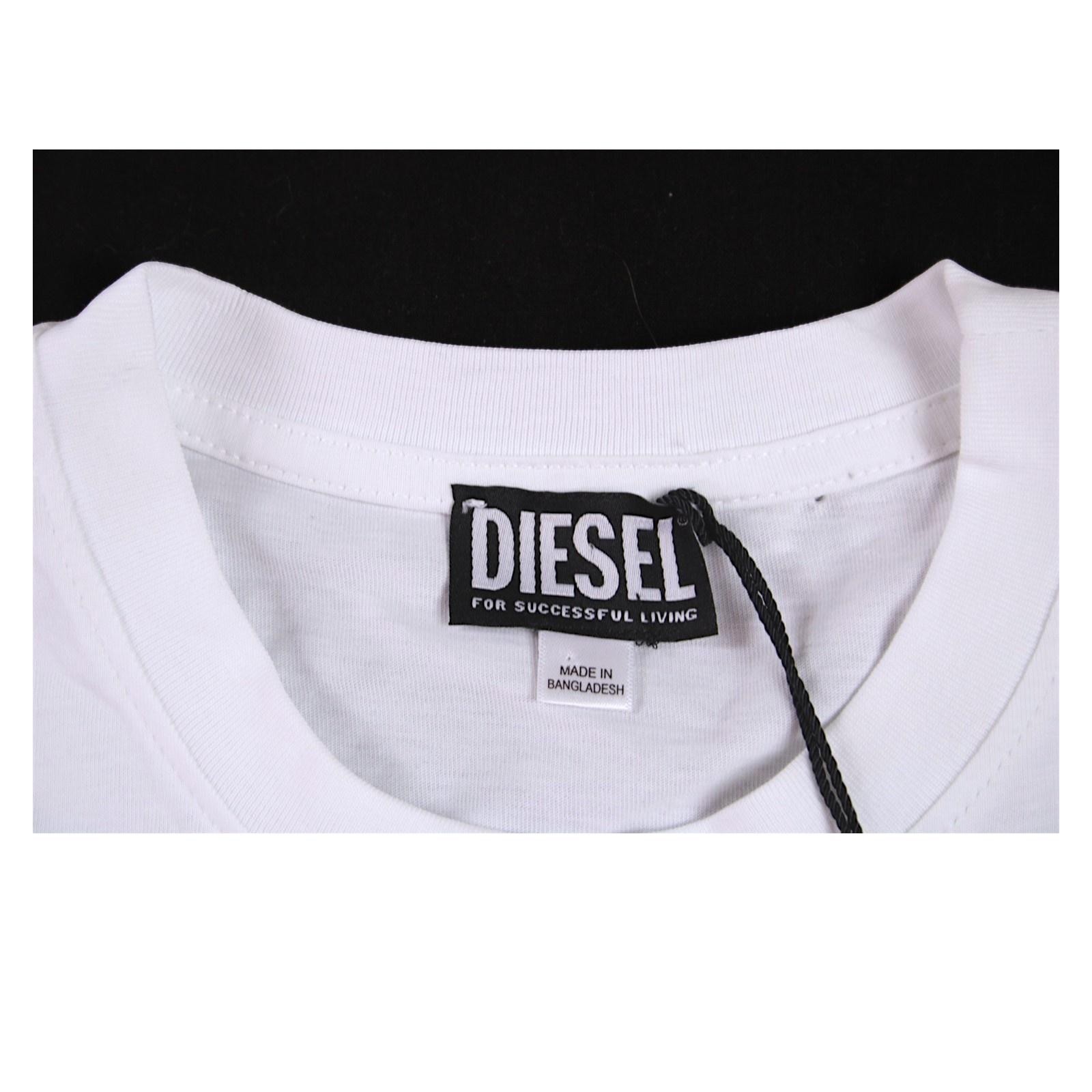 Diesel T-Shirt Mens M White Denim Division 78 Graphic Short Sleeve Tee $80 NEW gallery