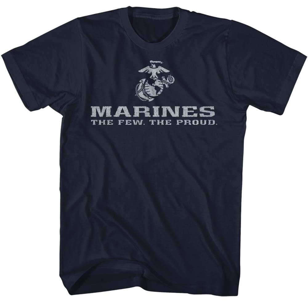 United States Armed Forces U.S. Marines The Few The Proud Logo Men's T Shirt gallery