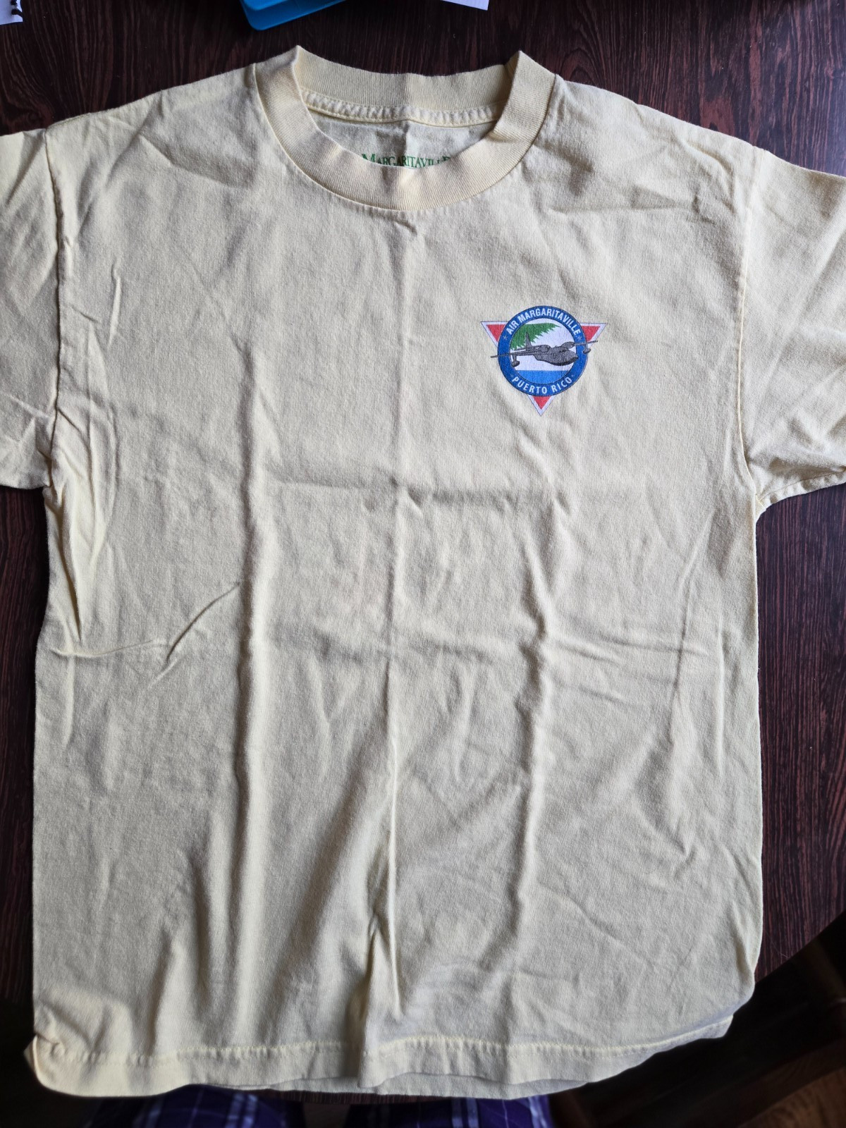 Coconuts Bar & Grill Cozumel Pale Yellow T-Shirt Medium