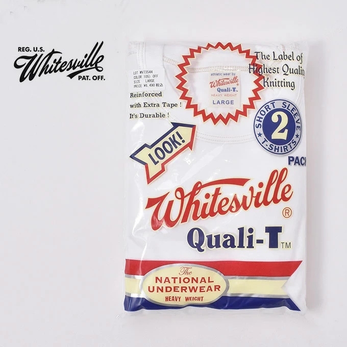 Whitesville 2-PACK T-SHIRT Lot No. WV73544 White Size XXL US Including tariff gallery