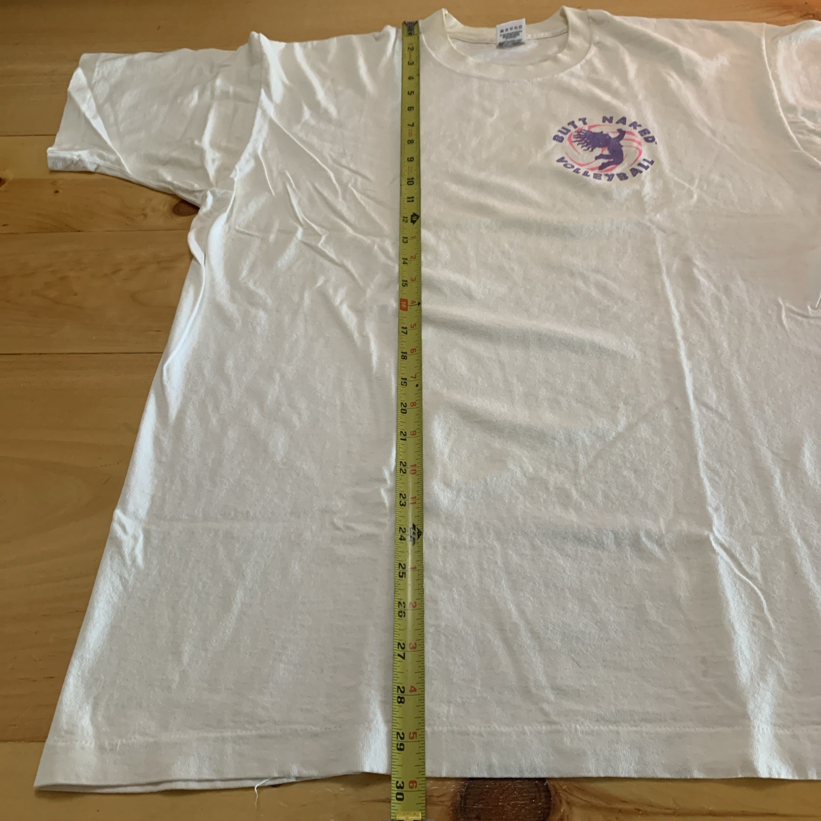 Vintage 90’s Butt Naked Volleyball Single Stitch T-shirt Trolls Doll XL FOTL gallery