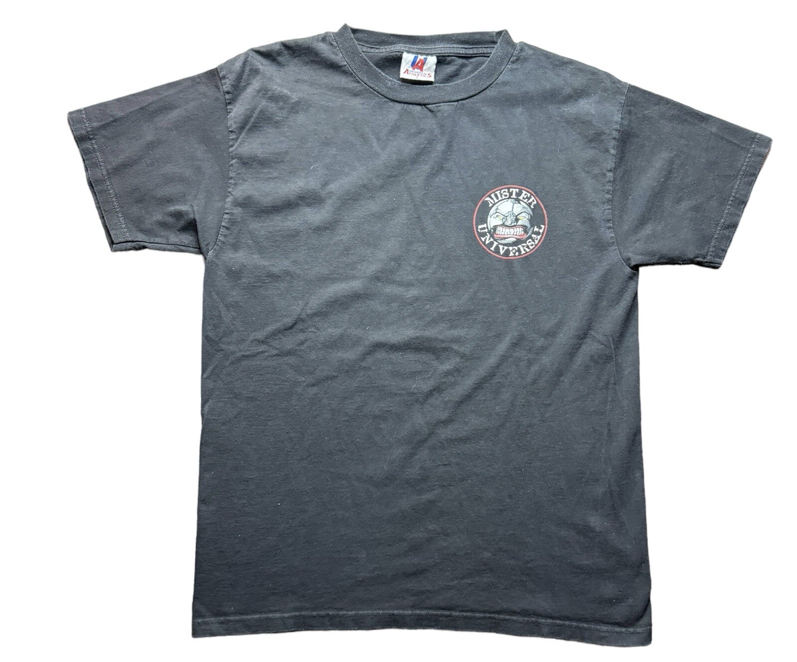 Vintage 90’s Mister Universal Athletics T-Shirt Men’s Large Black gallery