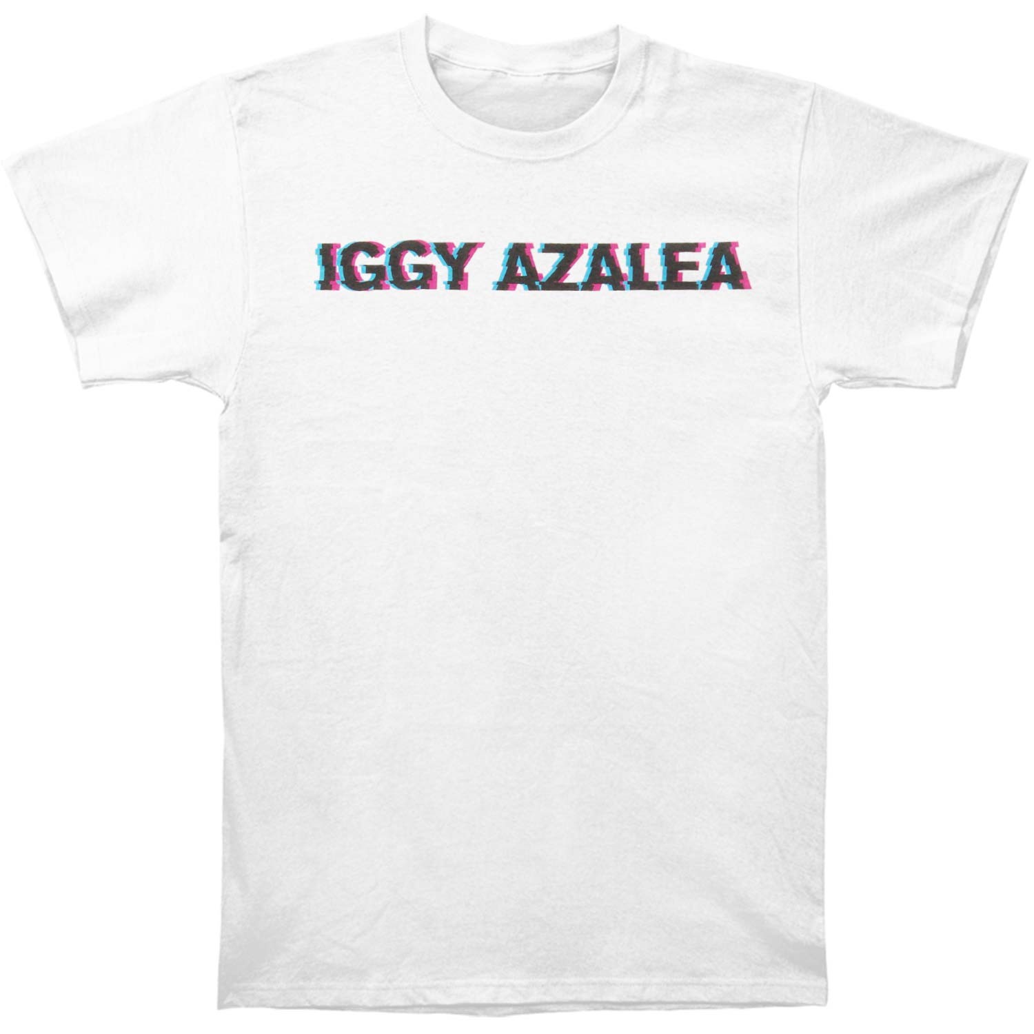 Men's Iggy Azalea Digital Logo Tee T-shirt Small White gallery