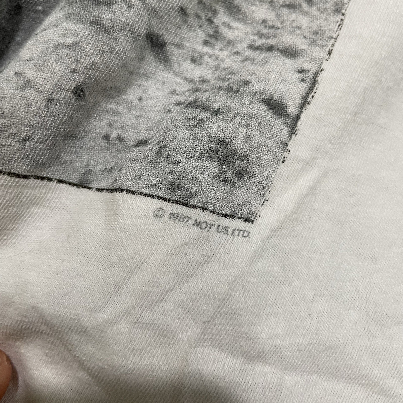Vintage 80s U2 Joshua Tree Band Shirt Tour (1987) gallery
