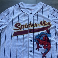Marvel The Amazing SpiderMan 62 Baseball Jersey Double Sided Small
