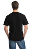 NEW LARGE Black Gildan Heavy Cotton 100% Cotton T-shirt G500 G5000 gallery