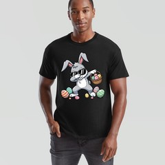 Dabbing Bunny Easter Day Eggs Dab Easter Unisex Tshirt