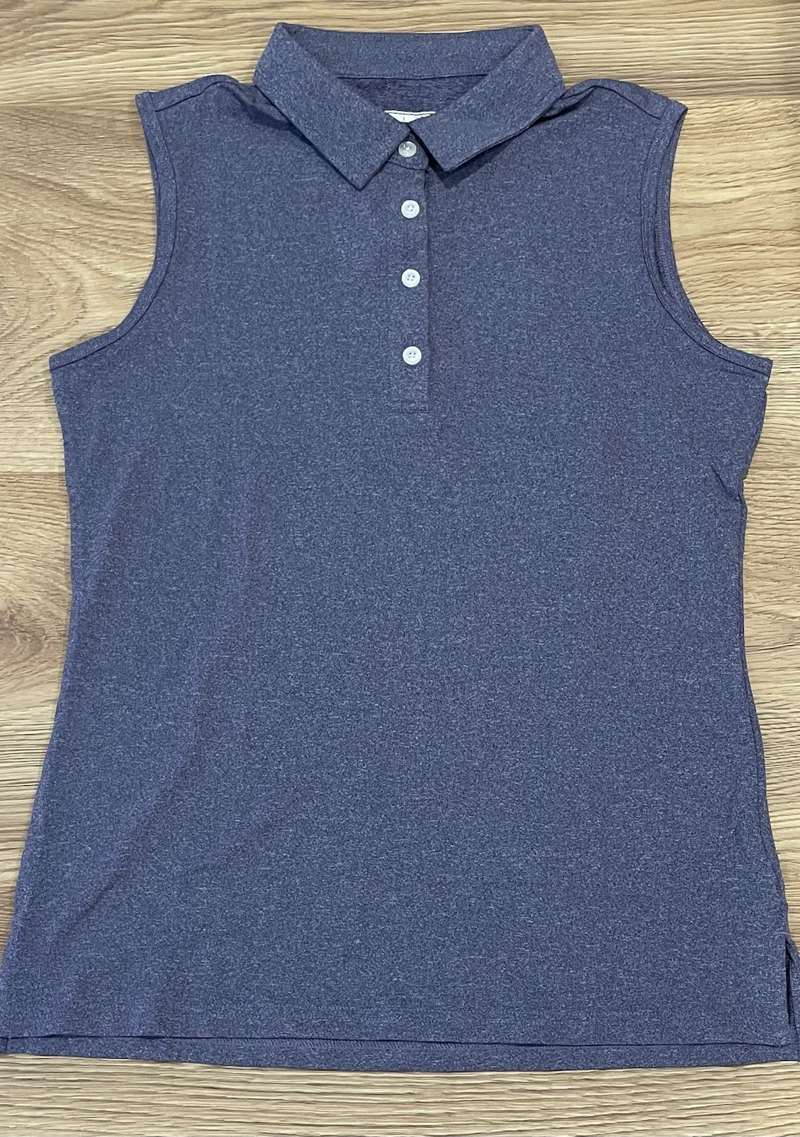 Magcomsen Women’s Sleeveless Polo Shirt For Tennis/golf Casual Performance gallery