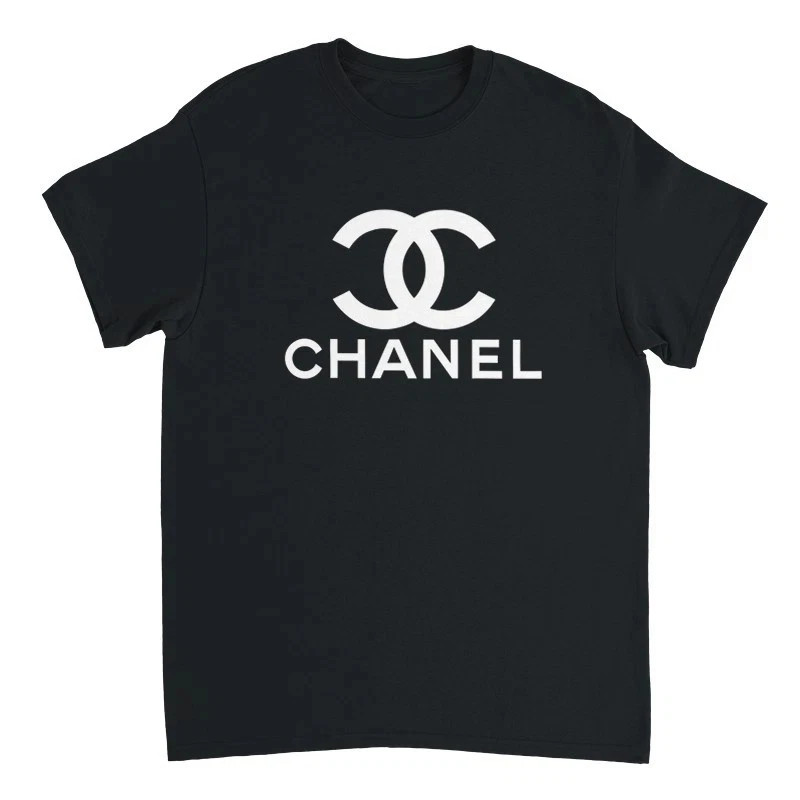Luxury-Inspired Logo Graphic Unisex Tee S-4XL