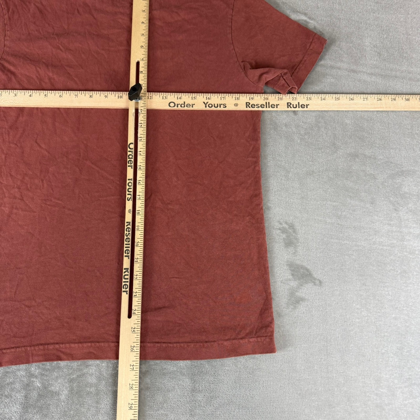 American Giant Vintage Crew Tee T-Shirt Mens Small Spiced Apple Red USA New NWOT gallery