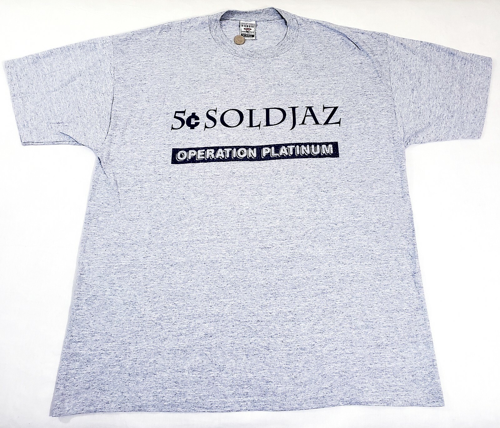 Vintage 1998 5 Cent Soldjaz Operation Platinum T-Shirt Sz XL 90s Rap Tee Hip Hop gallery