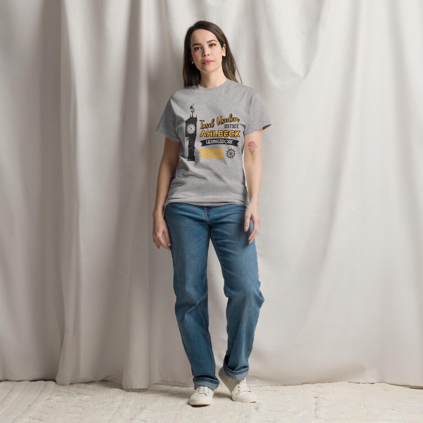 Usedom Heringsdorf Ahlbeck Baltic Sea Pier Island T-Shirt! Free Shipping! gallery
