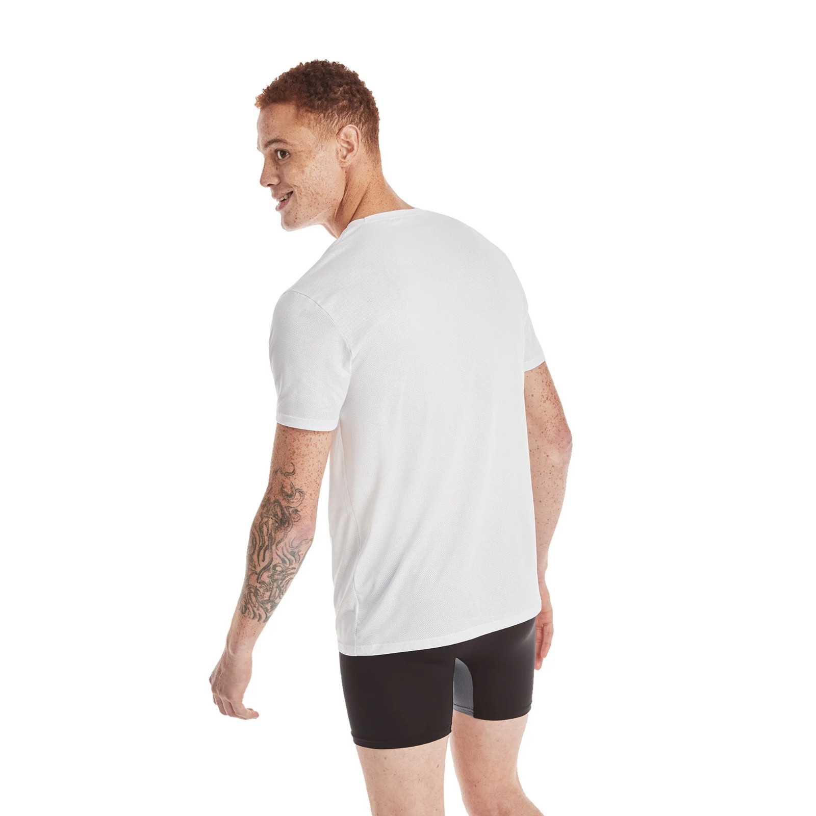 Hanes Men's Undershirts T-Shirt Pack, 3-Pack X-Temp Moisture-Wicking Sz XL White gallery