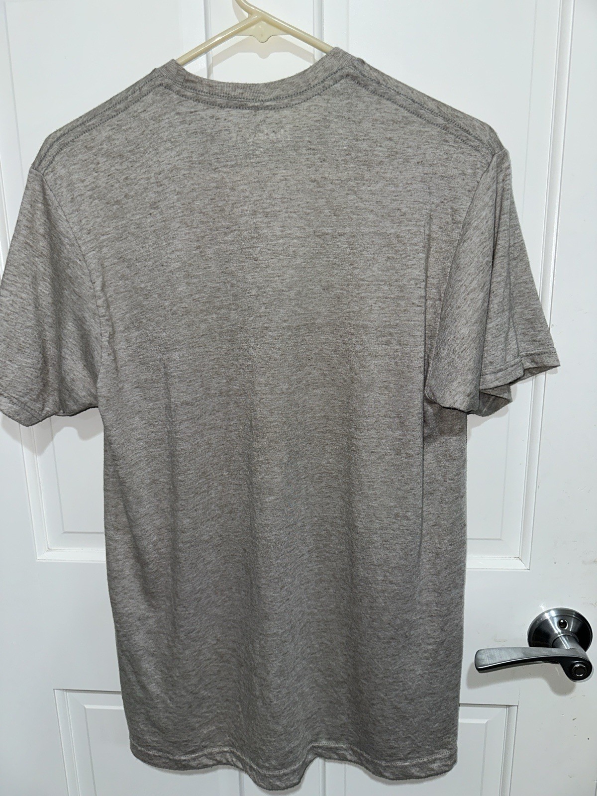 Hurley Graphic Print Gray Crew Neck Short Sleeve Mens Knit T-Shirt Logo gallery