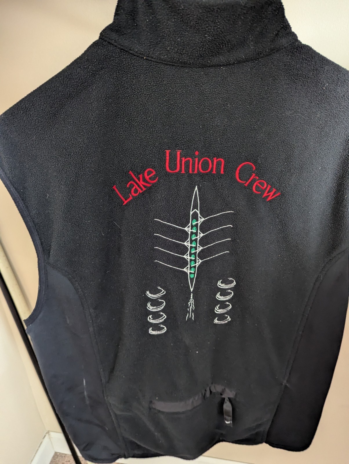 Vtg Seattle's Lake Union Crew Rowing Regatta 9pc Lot Vest, Unisuit, T Shirts gallery