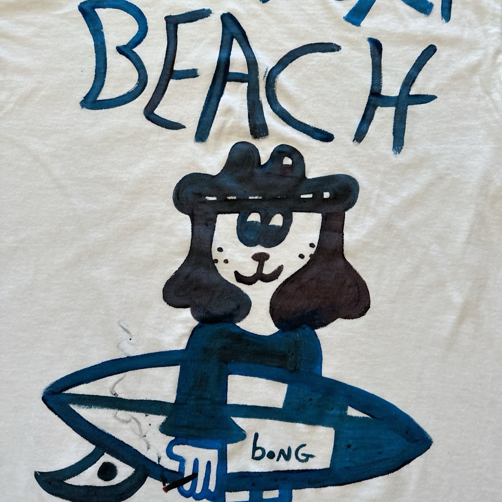 Rare Japan Surf Skater Brand T-Shirt Streetwear Surf Punk Newport Beach 420 gallery