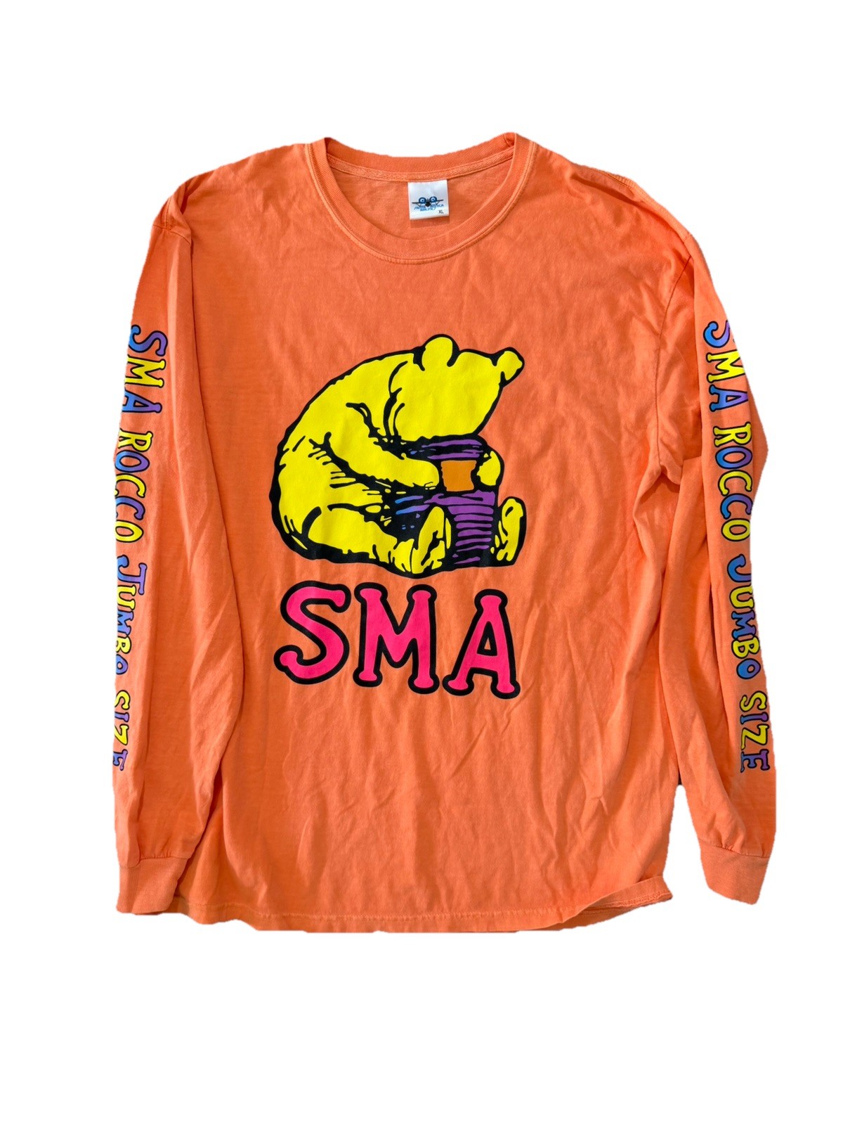 Santa Monica Airlines Steve Rocco Winnie The Pooh Long Sleeve Shirt XL