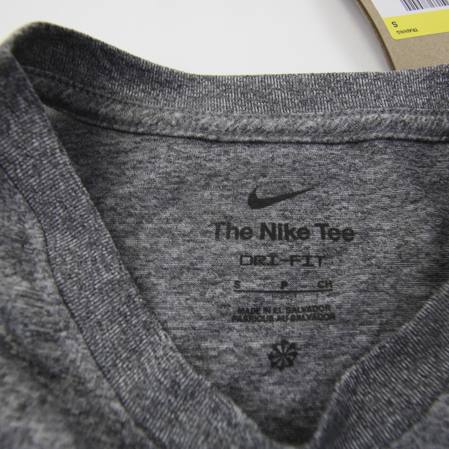 Nike Dri-Fit Long Sleeve Shirt Men's Gray New with Tags L gallery