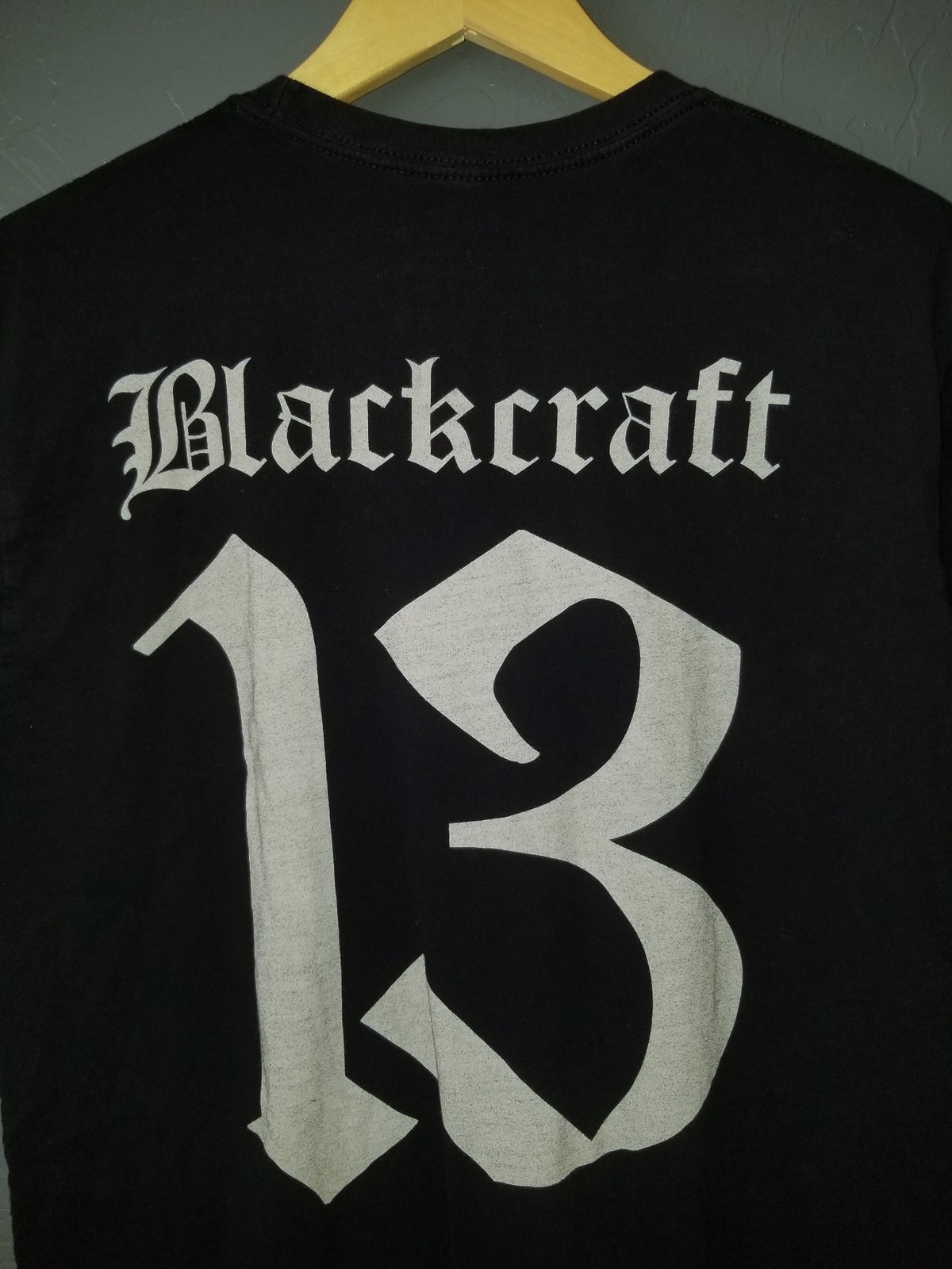 BLACK CRAFT T-Shirt BlackCraft Cult Witchcraft CAT Tee Emo Goth Mens LG gallery