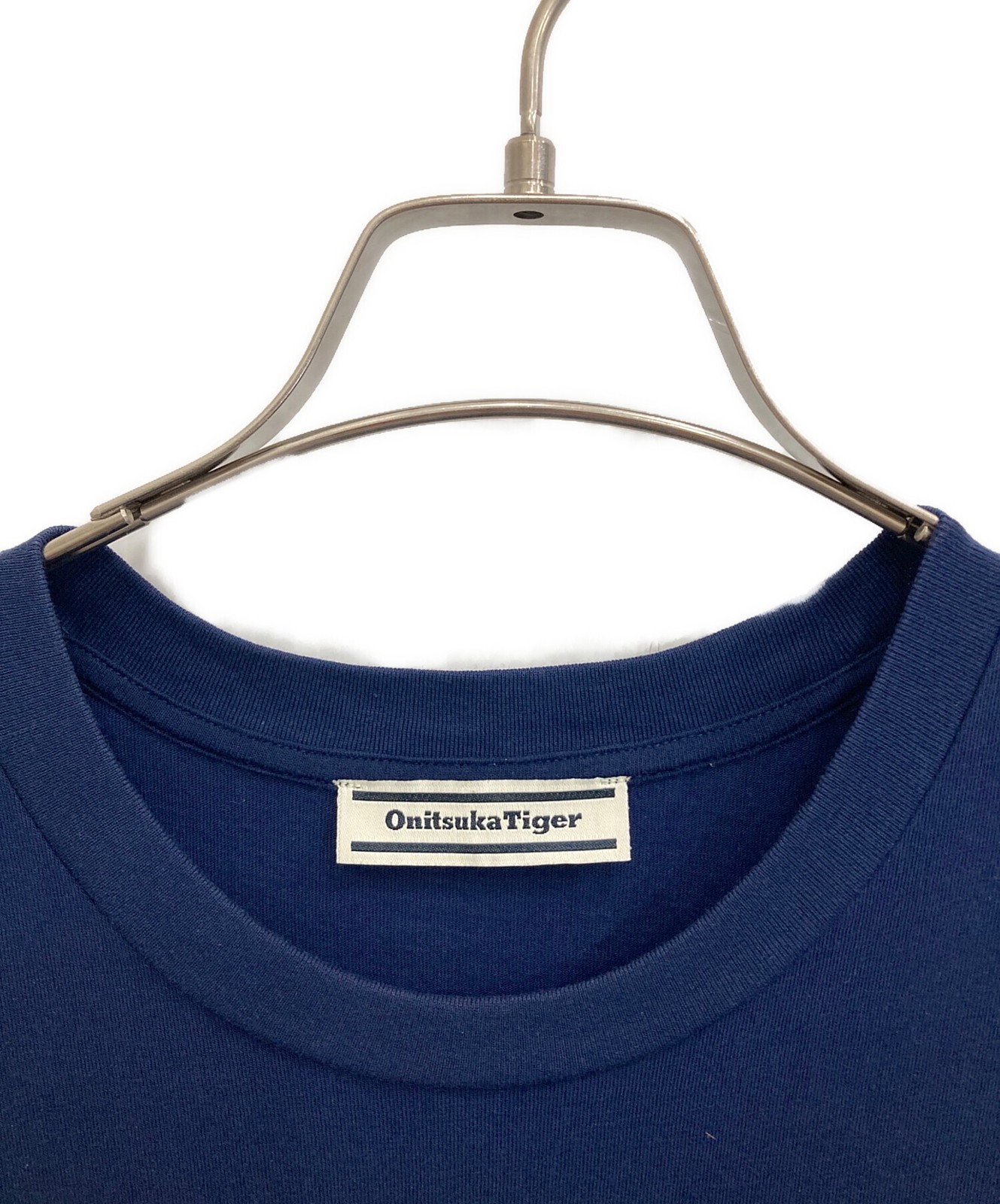 Onitsuka Tiger Graphic T-shirt Size: XL Navy Men 2183B179 gallery