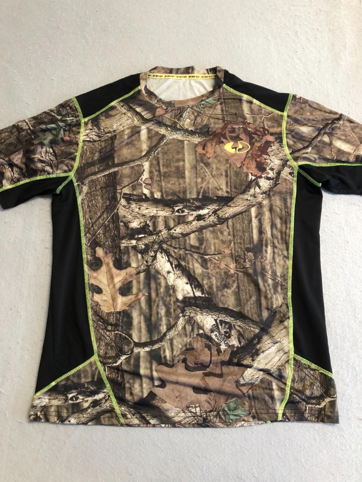Break-Up Infinity Camouflage Shirt Mens Large Brown Activewear Hunting Hiking