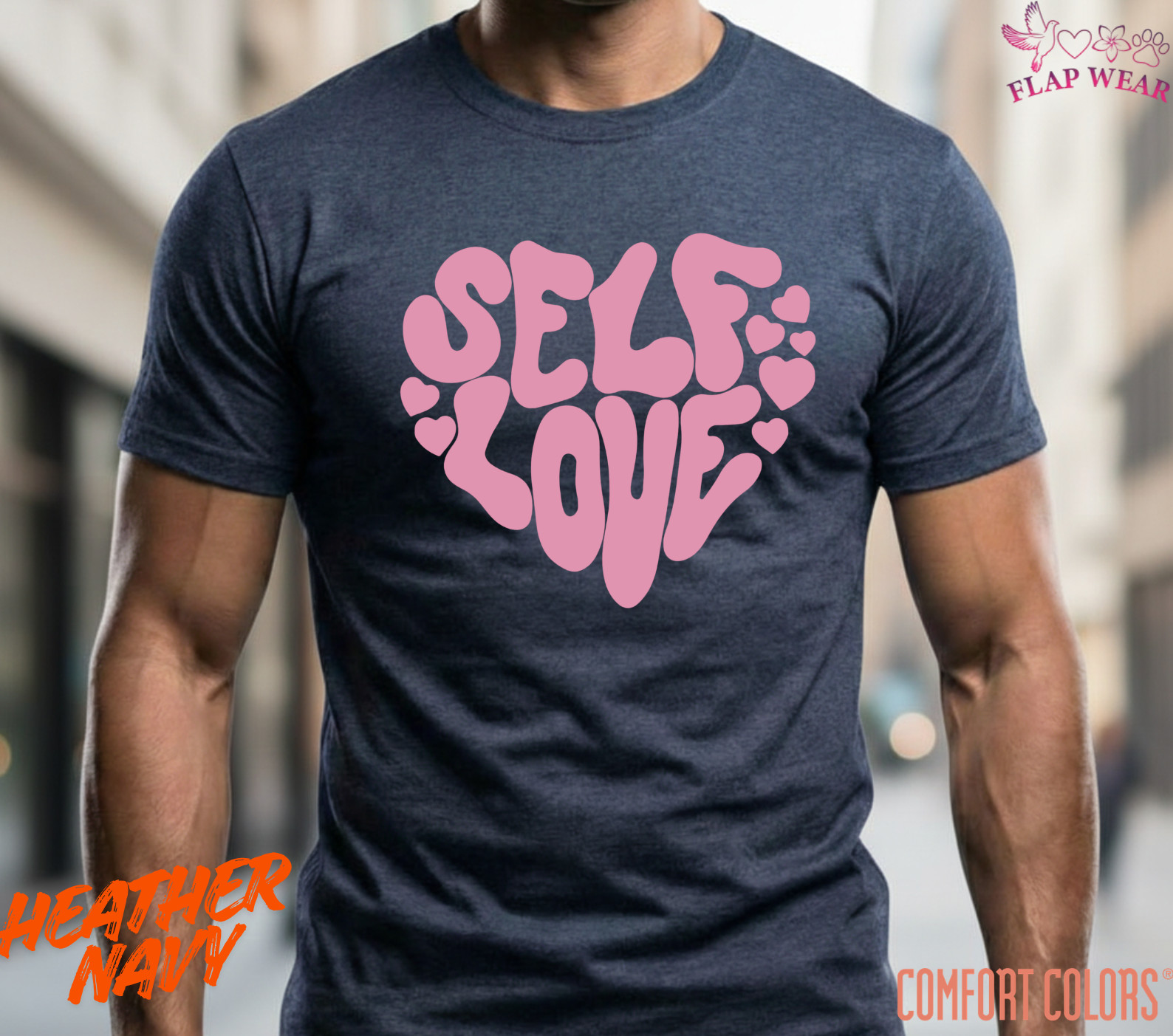 Unisex Self Love HeartT shirt Men T shirt Women valanity Romantic gallery