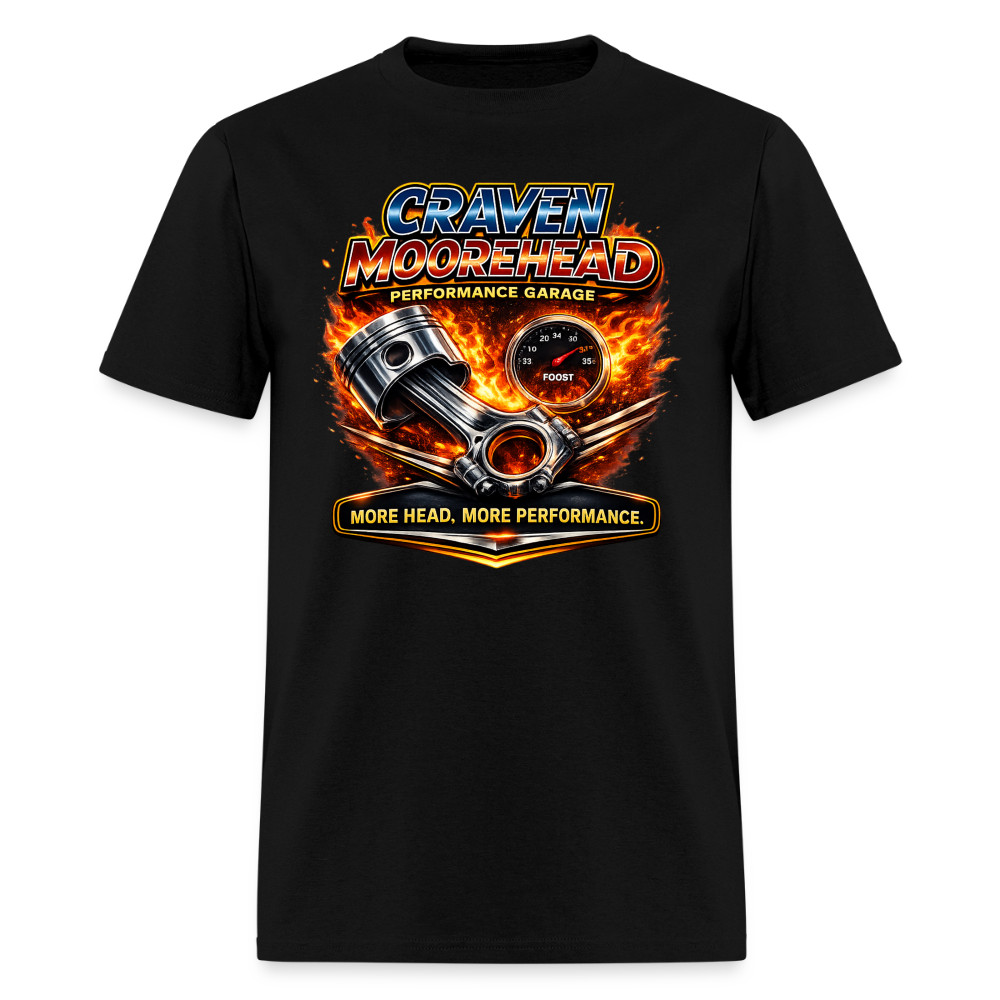 Craven Moorehead Performance Garage Funny Adult Humor T-Shirt gallery