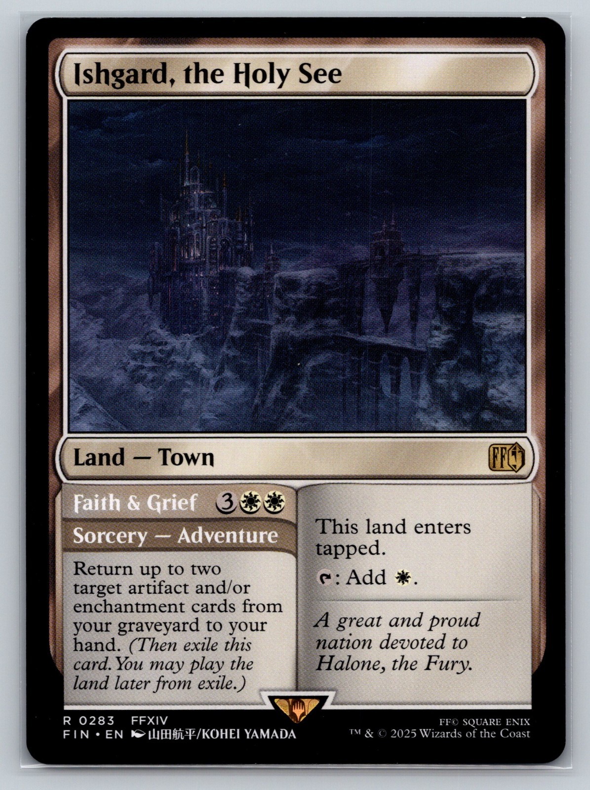 Ishgard, the Holy See Final Fantasy Regular