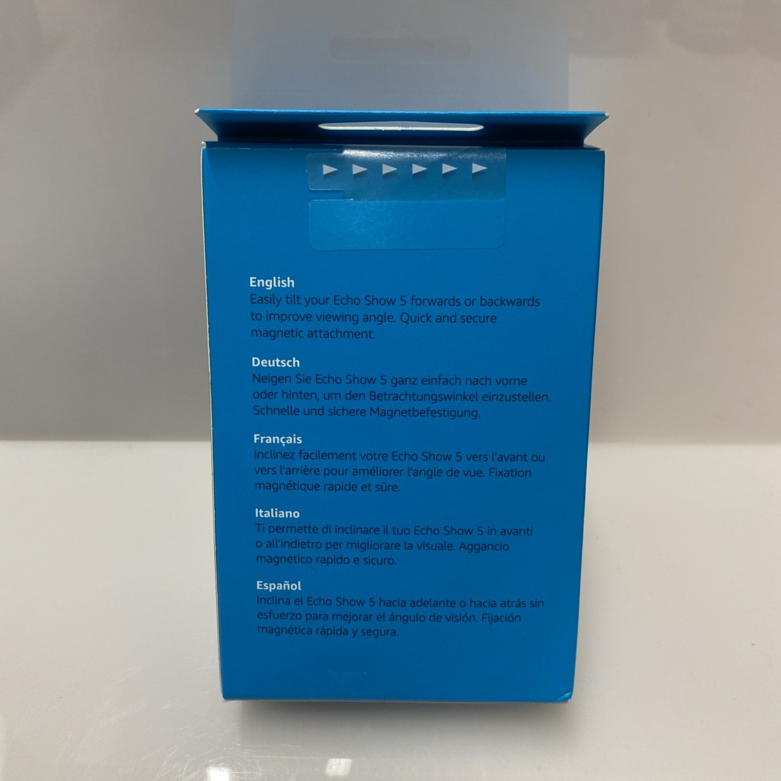 Echo Show 5 Adjustable Stand – White 1 Piece