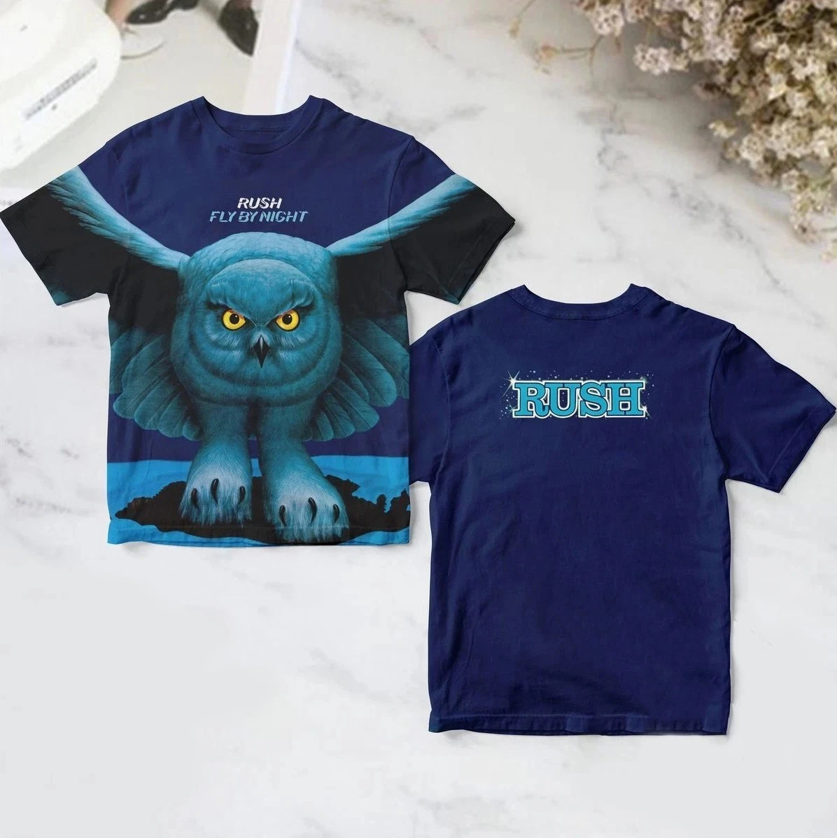 Rush Fly By Night Album Cover AOP 3D T-Shirt 2SBI6 gallery