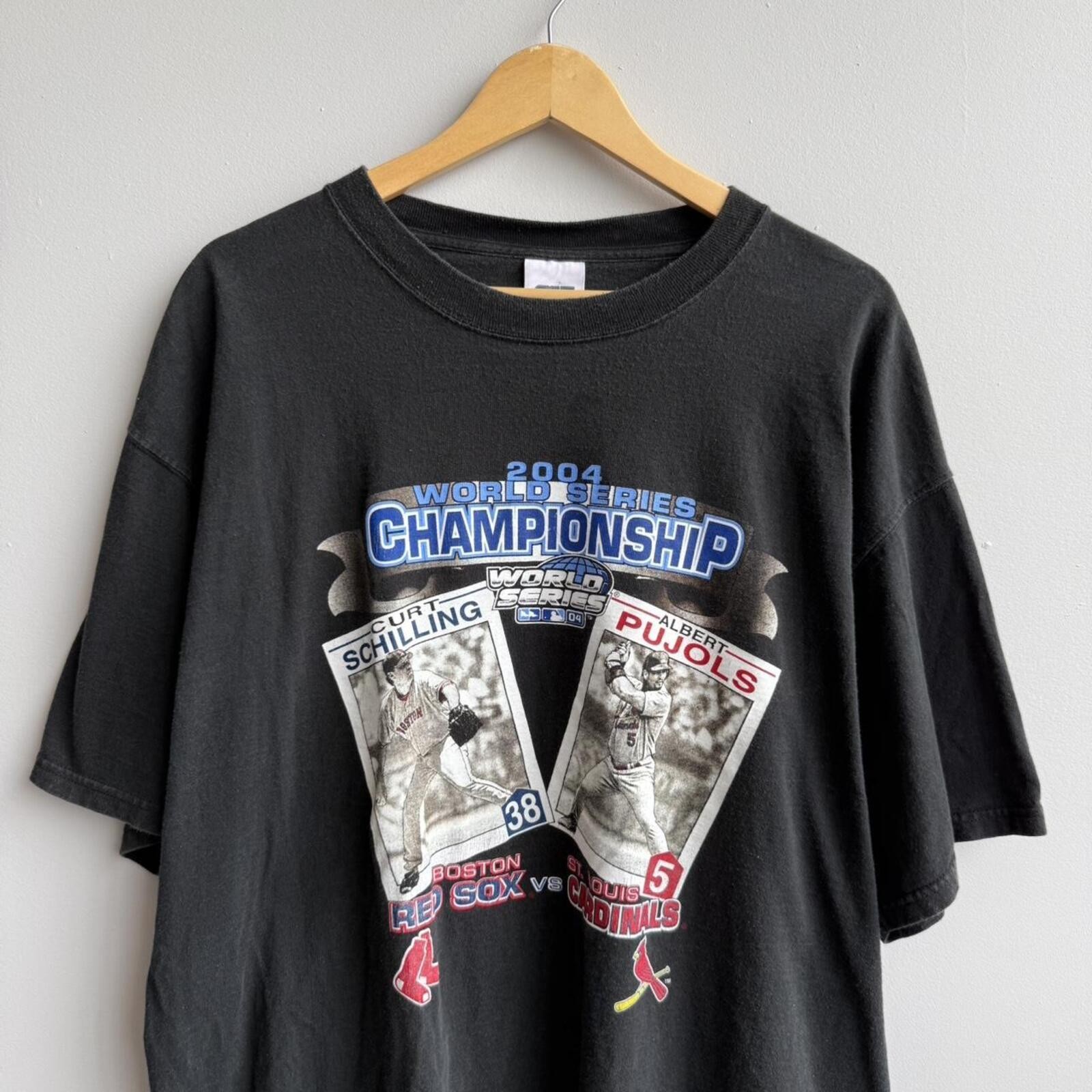 Vintage World Series Red Sox / cardinals mlb tee (0180) gallery