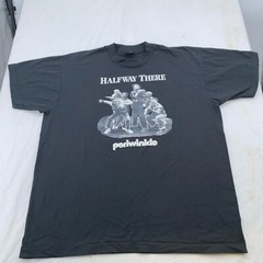 vintage 90s HALFWAY THERE PERIWINKLE T-Shirt XL play theater anti drug dare