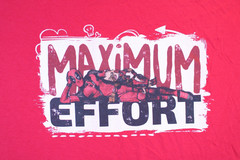 Deadpool And Wolverine Dogpool Maximum Effort Graphic T-Shirt (2XL) Red