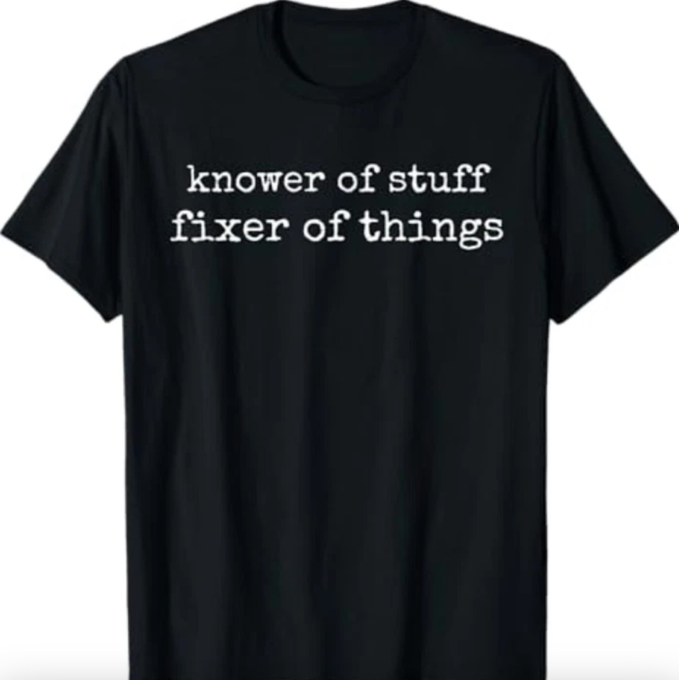 Vintage Retro Knower of Stuff Fixer of Things Funny T-Shirt Gildan 5000 gallery