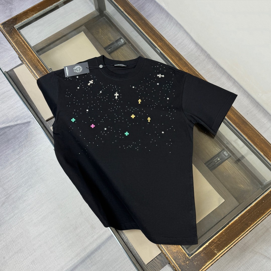 Moncler Unisex Black Oversized Crew-Neck T-Shirt L
