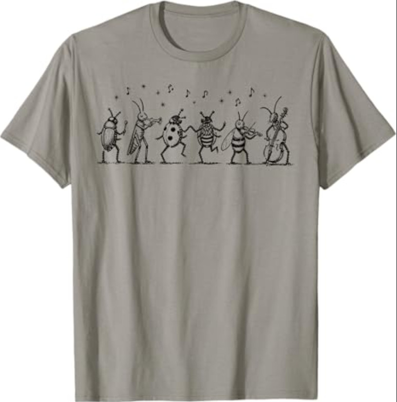 The Last of The Bugs Vintage Insect Music Humor Graphic T-Shirt gallery