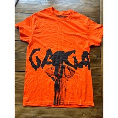 Lady Gaga Enigma Las Vegas Residency Graphic T-Shirt Orange Small Concert Tee