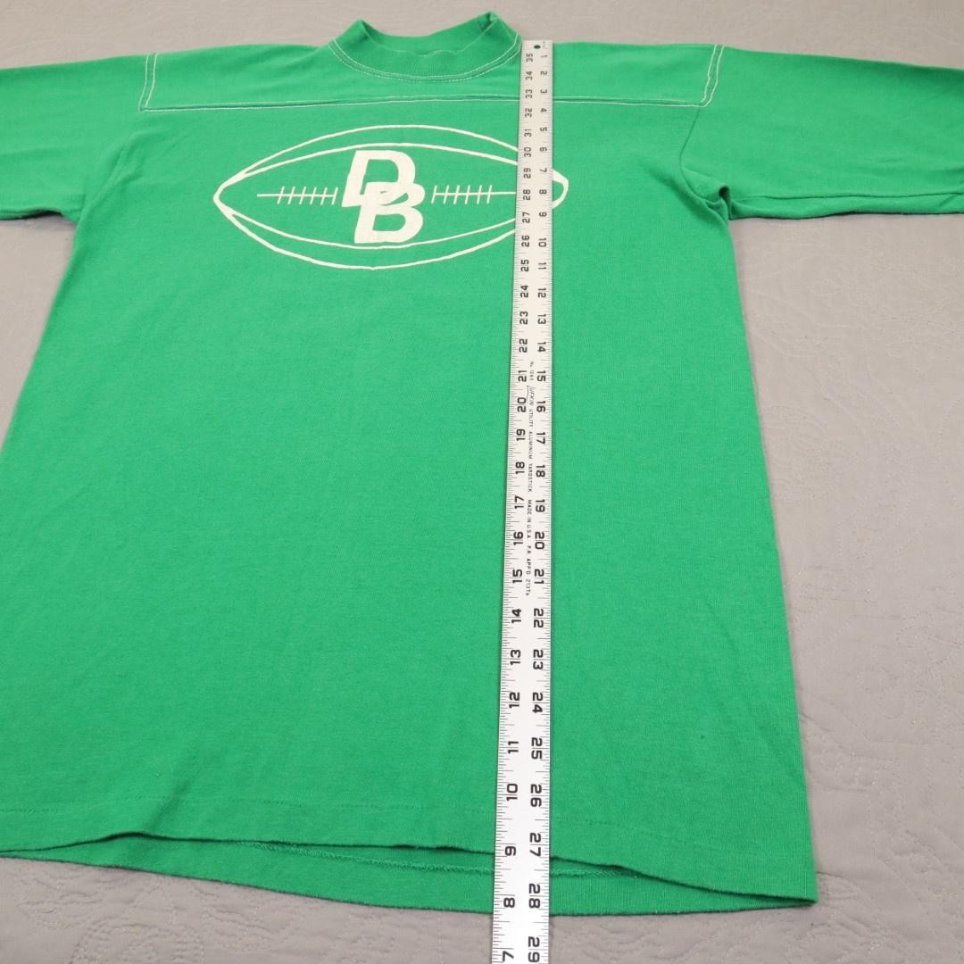Vintage Stedman Sport T Shirt 70s Football Heavyweight School 1/2 Short Sleeve gallery