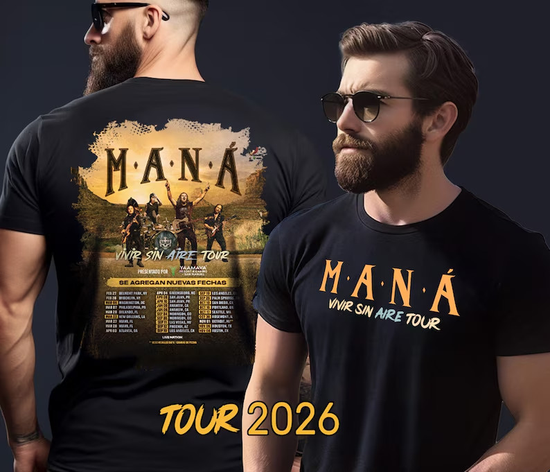 mana tour 2026 t-Shirt