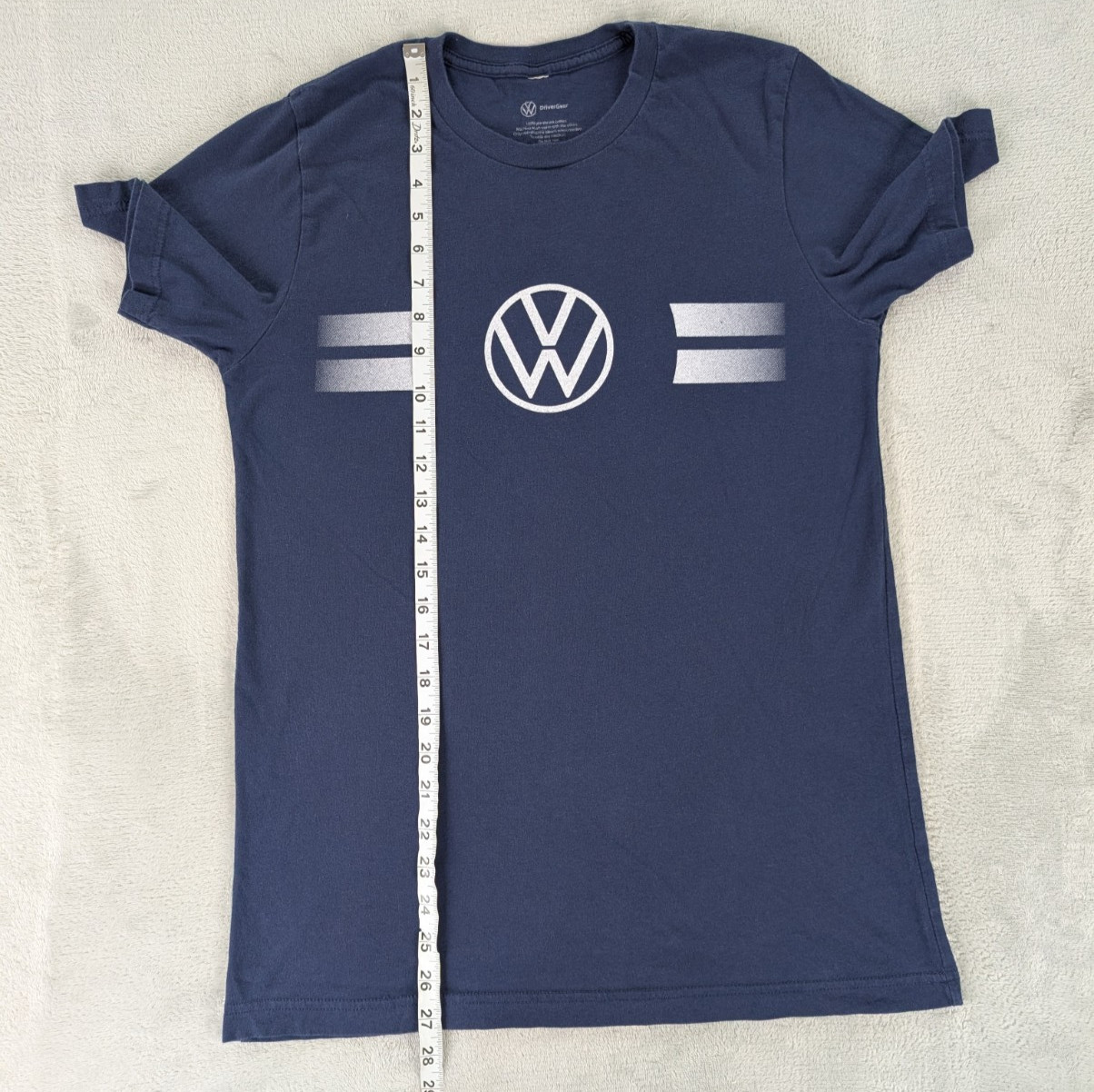 Volkswagen Drivegear T Shirt Graphic Tee Blue Short Sleeve Men Medium gallery