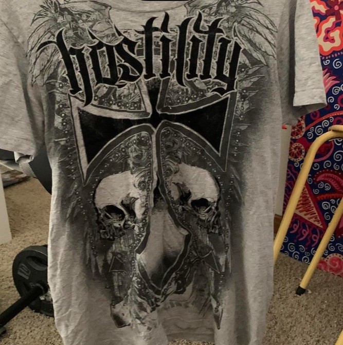 Raw Uncut Affliction Like Graphic Vintage Shirt Small gallery