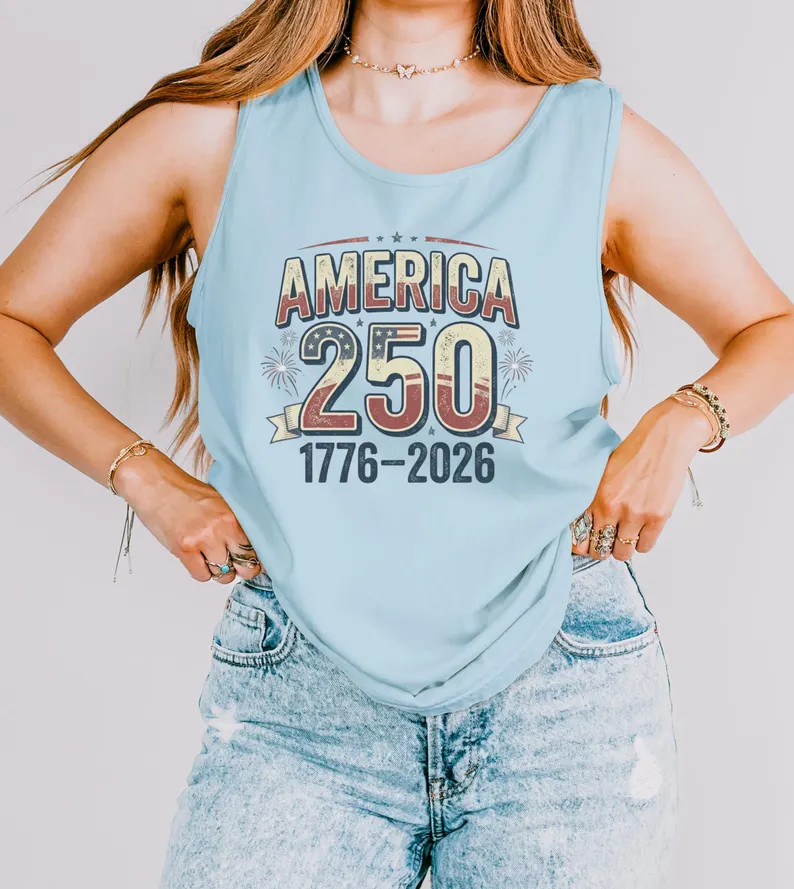 America Patriotic Comfort Tank Top gallery